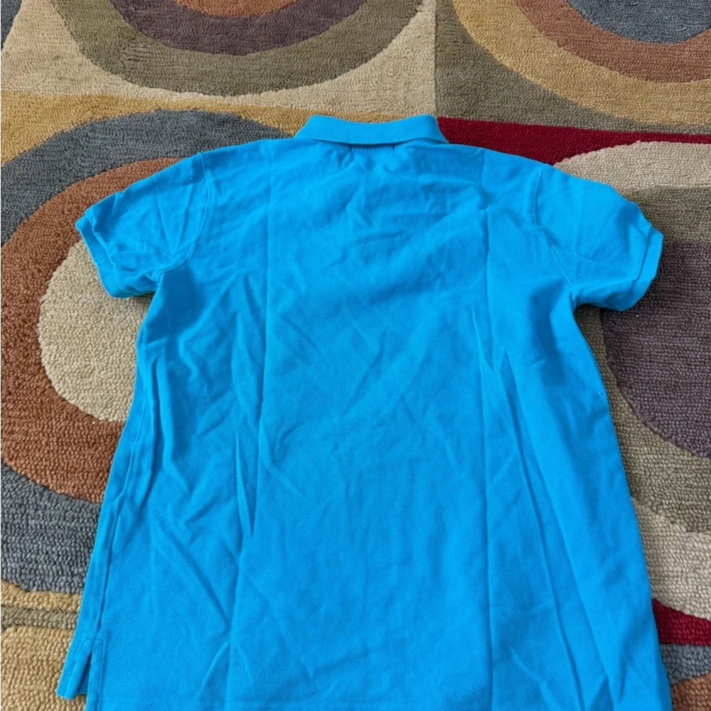 Ralph Lauren Classic Fit Vintage Aqua Blue Polo Shirt Men’s Size Medium